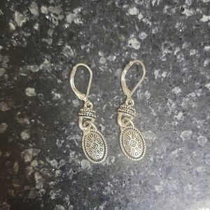 Elegant Silver Dangle Earrings